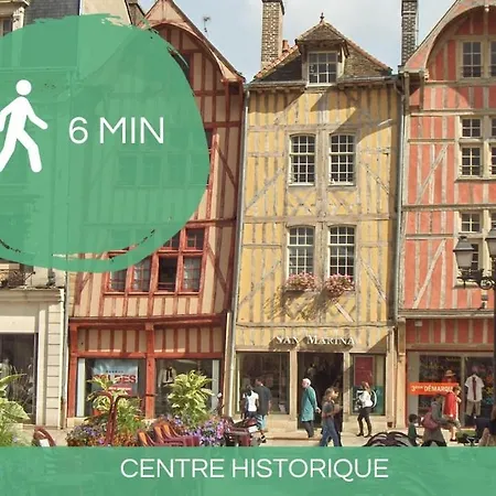 Lägenhet Le Nid Troyen I Proche Gare I Cozy & New I Hyper Centre I Rentimmo